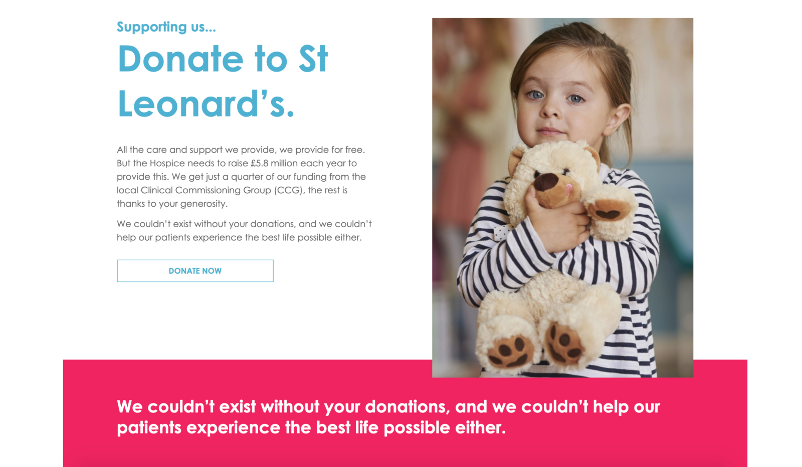 St Leonards launches new website