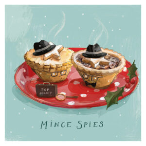 Christmas Cards- Mince Spies