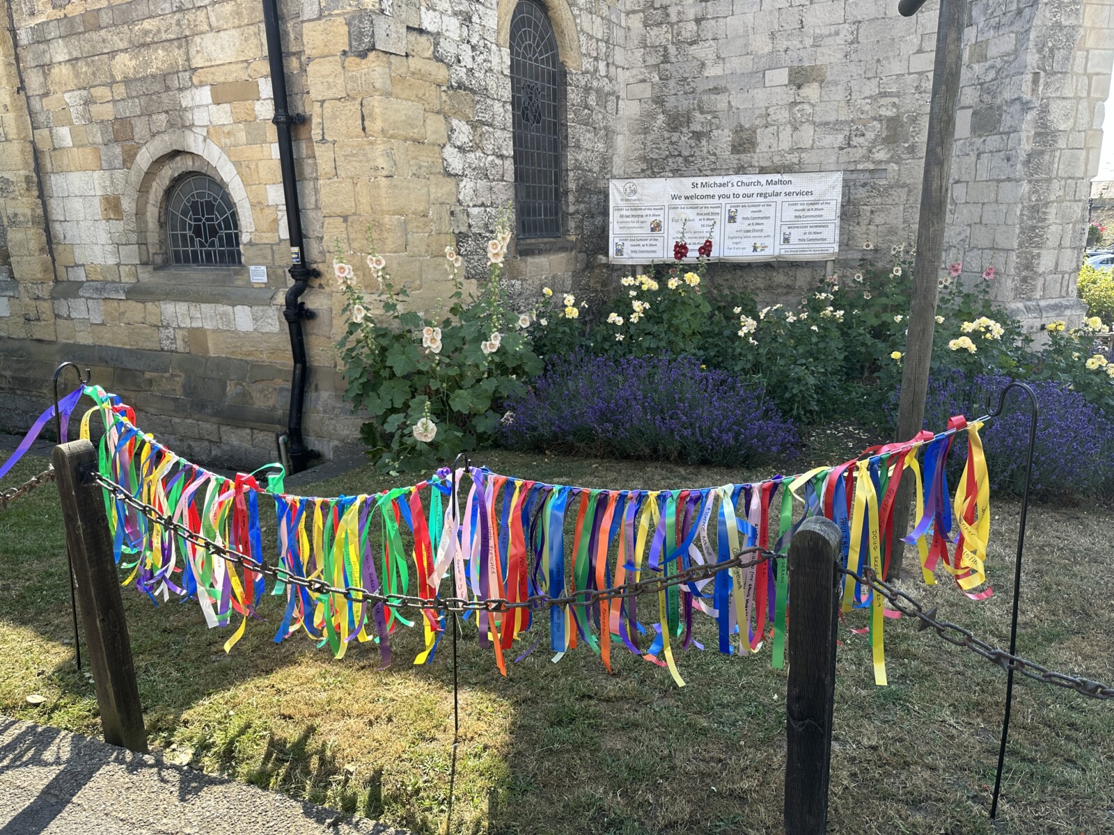 Rainbow of Ribbons raises almost £30,000